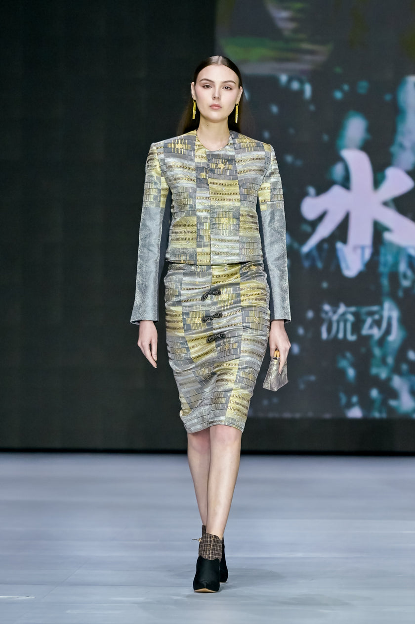 Handcrafted Custom Kesi Weave Suit