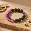 【PINK ELEGANCE】Heritage Citrus Bracelet (Double Wrap) - 粉黛雙圈 | 非遺胎柑手串
