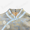 Stand-up collar short-sleeved cheongsam