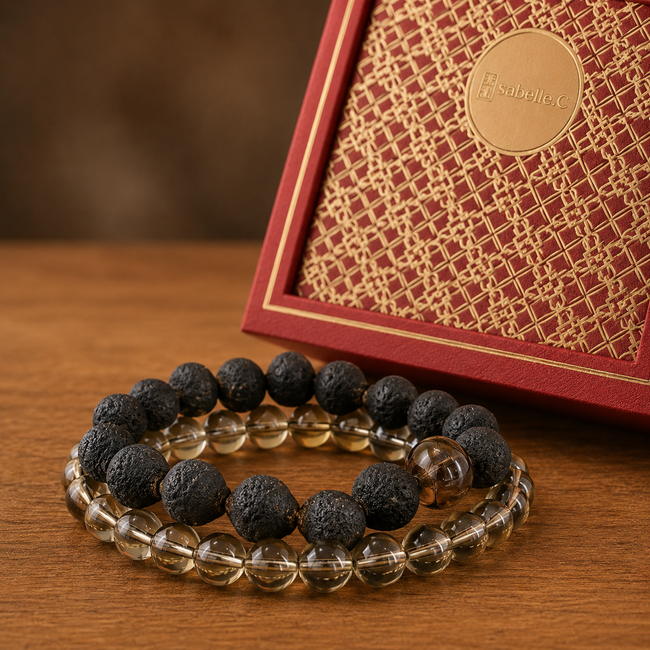 【SELF-EMBRACE】 Heritage Citrus Bracelet - 悅己 | 非遺胎柑手串