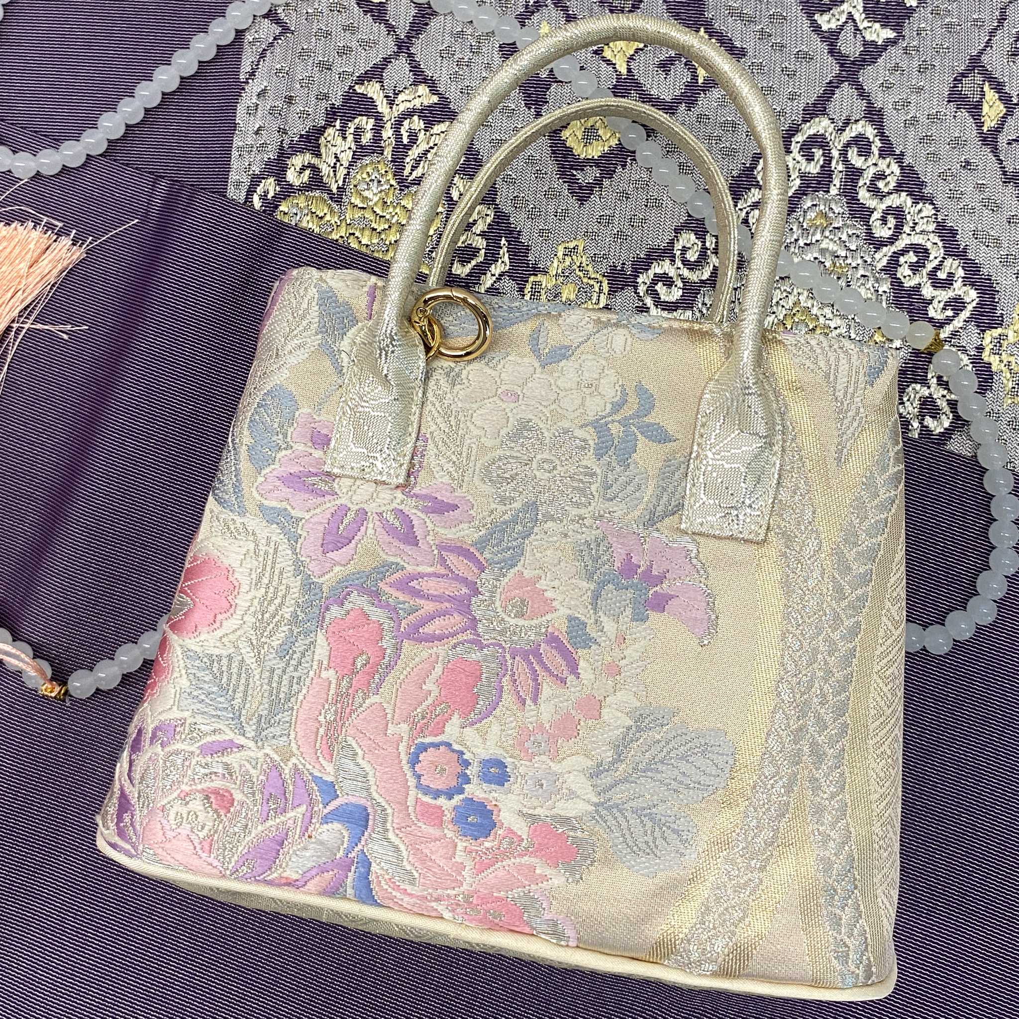 Tang Brocade bag (inside fabric silk)