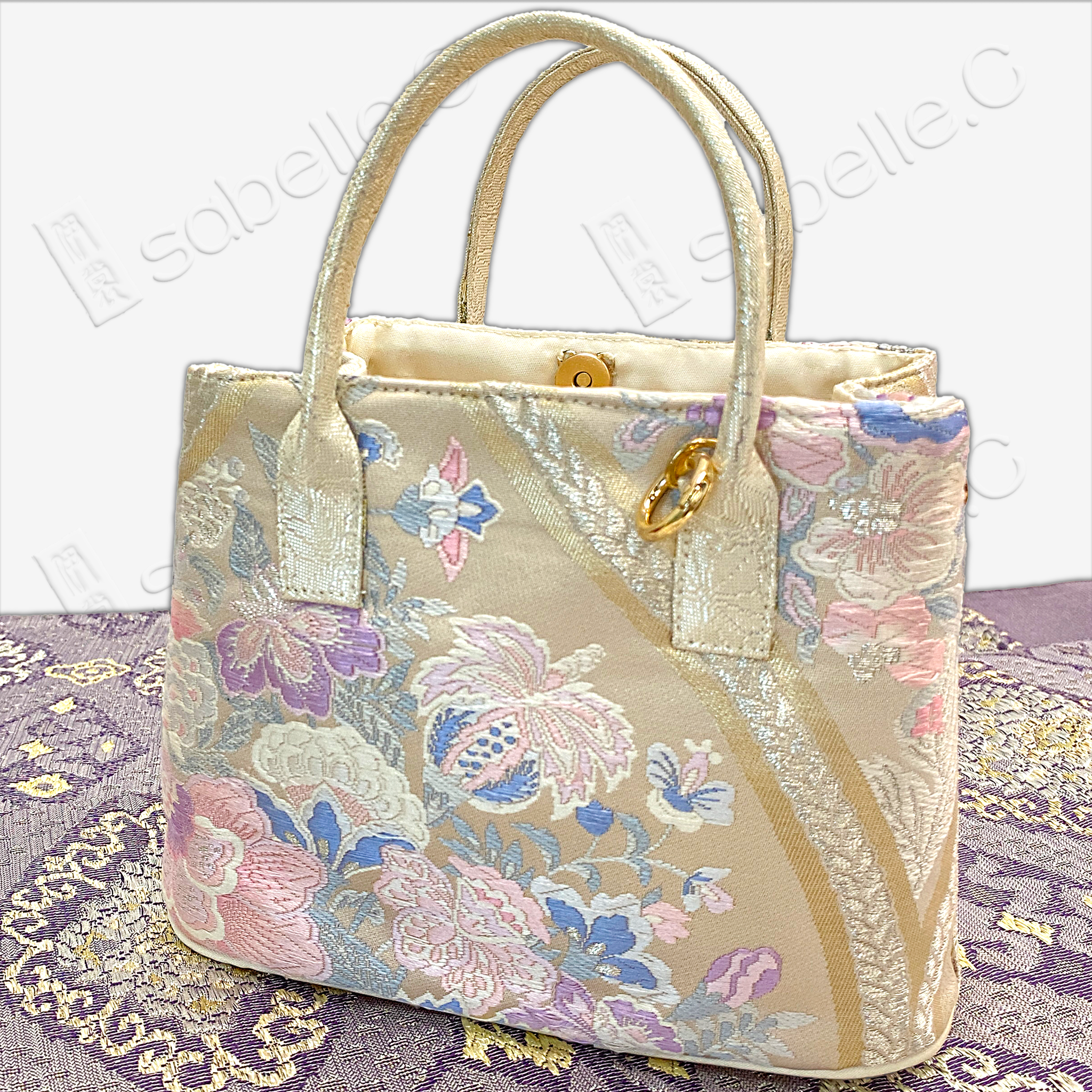 Tang Brocade bag (inside fabric silk)