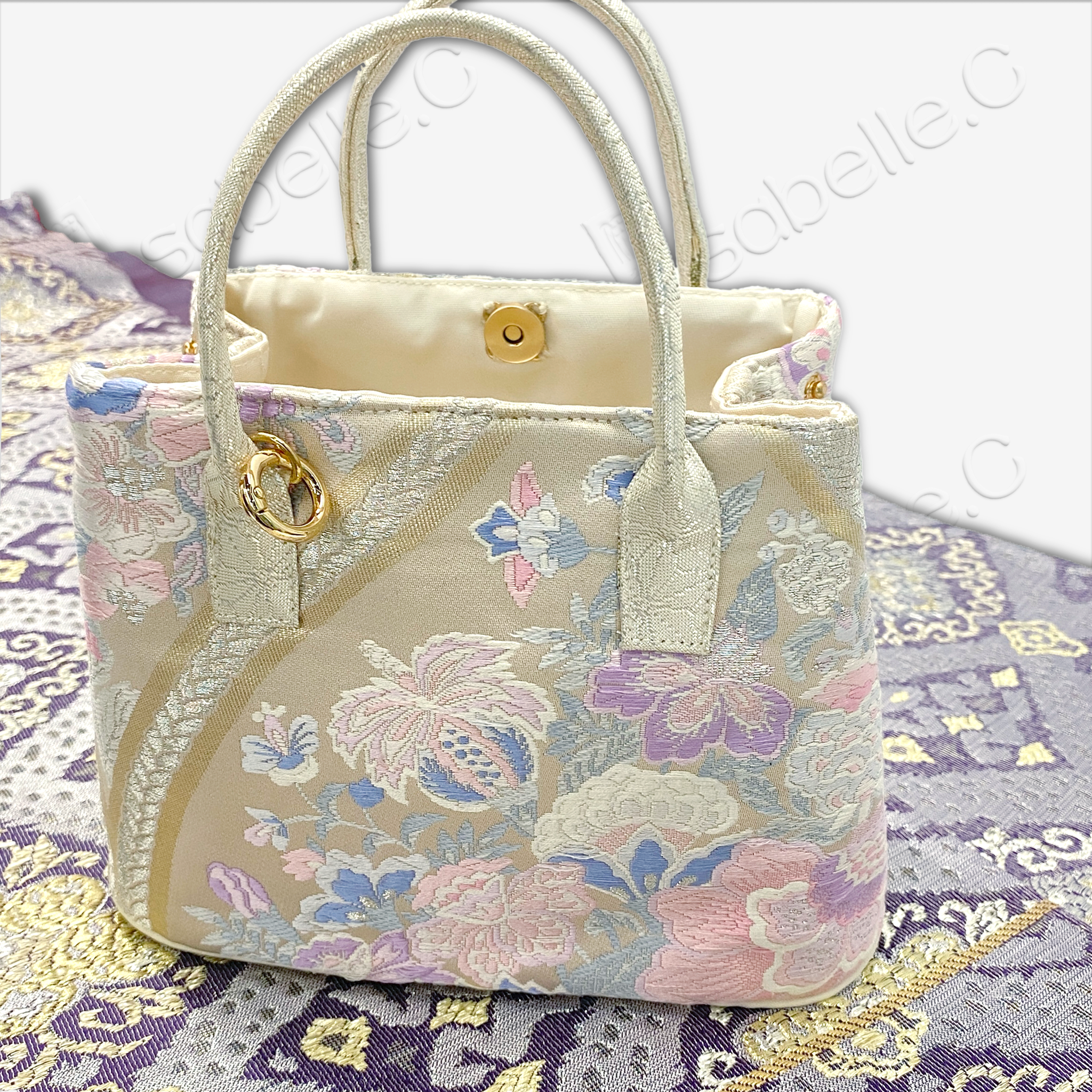 Tang Brocade bag (inside fabric silk)