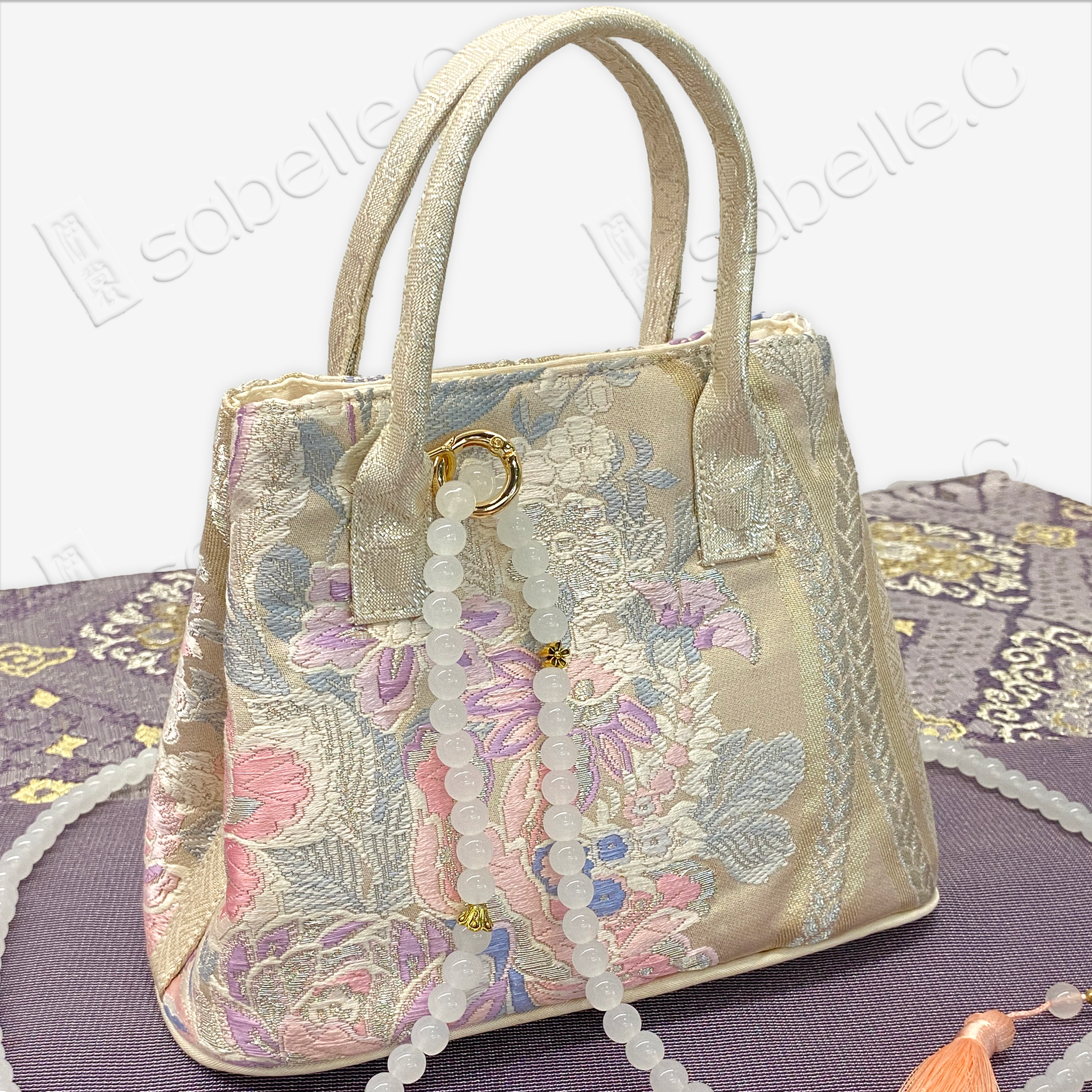 Tang Brocade bag (inside fabric silk)