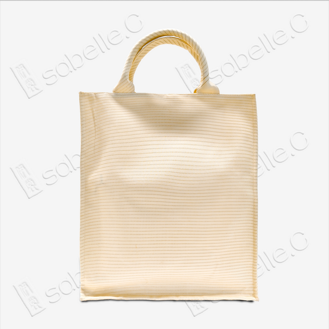 Wave & Seagull Print Kesi-Weave Tote Bag