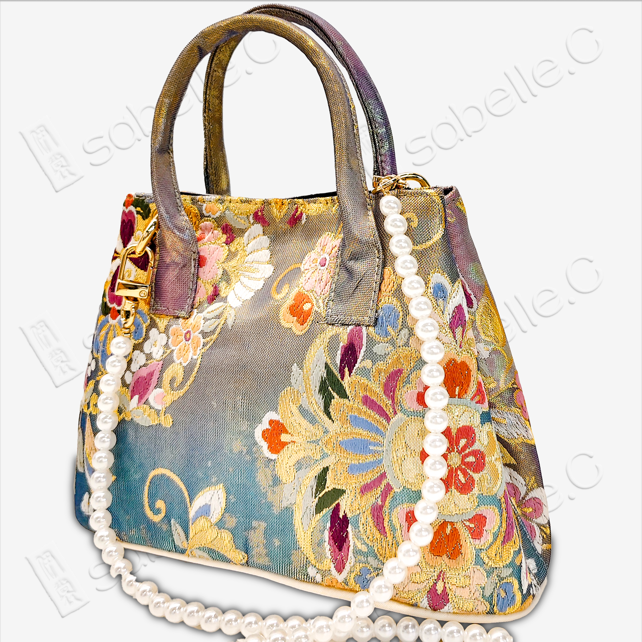 Tang Brocade bag (inside fabric silk)