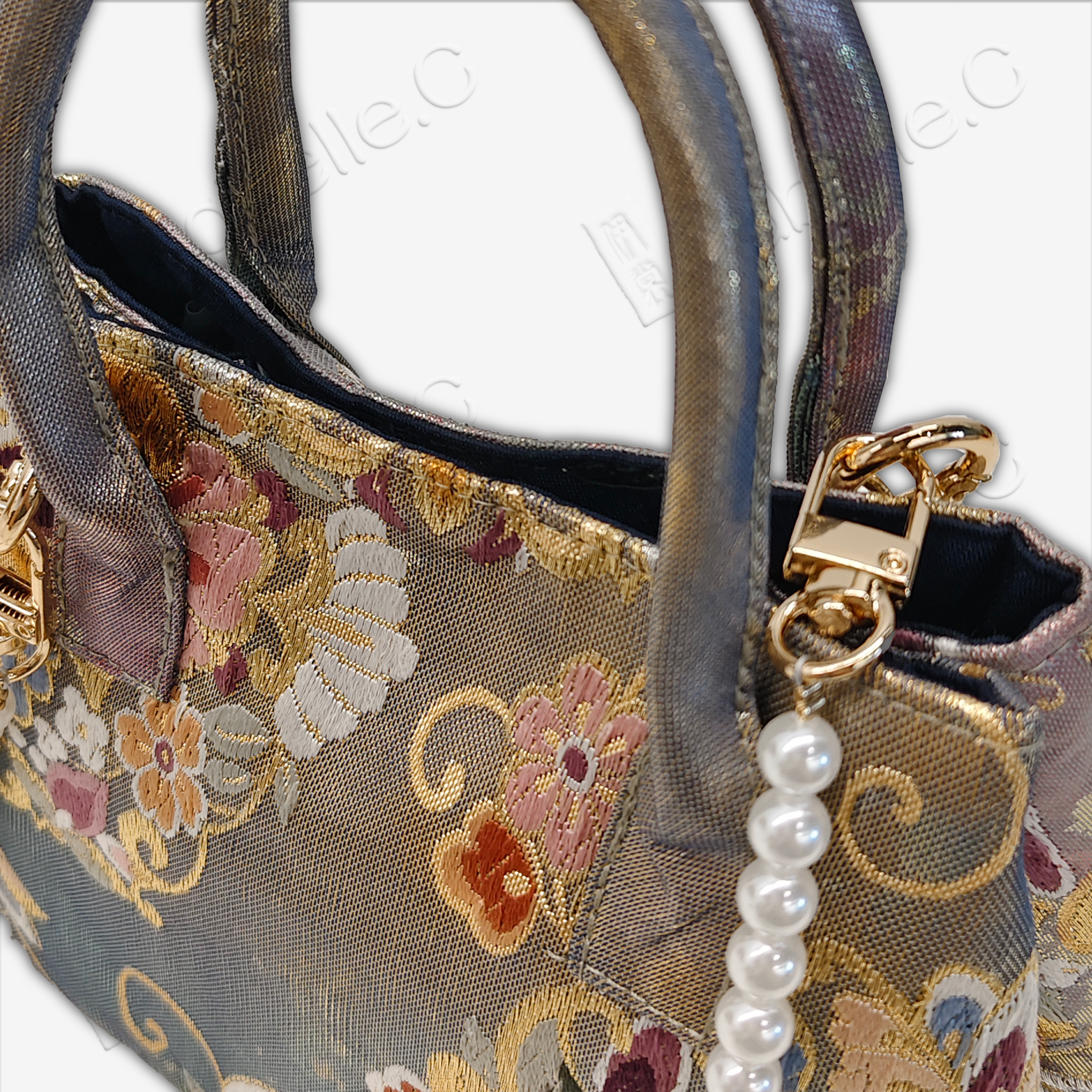 Tang Brocade bag (inside fabric silk)