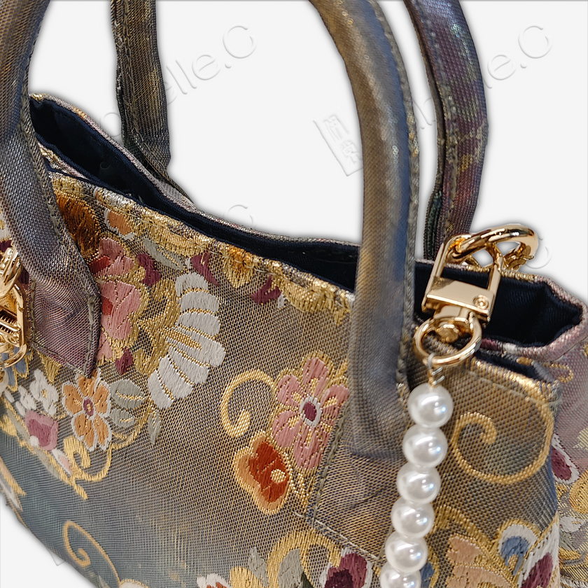Tang Brocade bag (inside fabric silk)