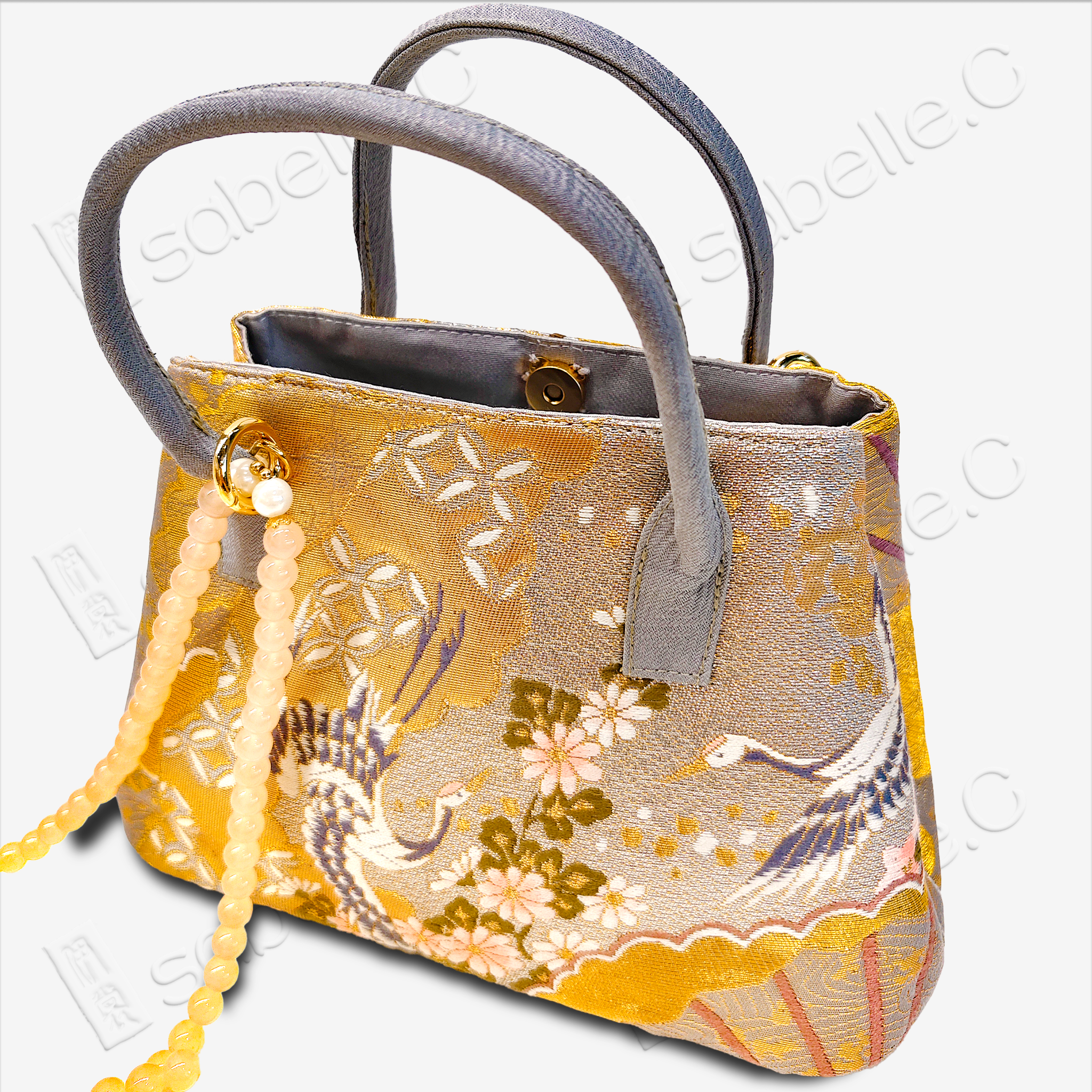 Tang Brocade bag (inside fabric silk)