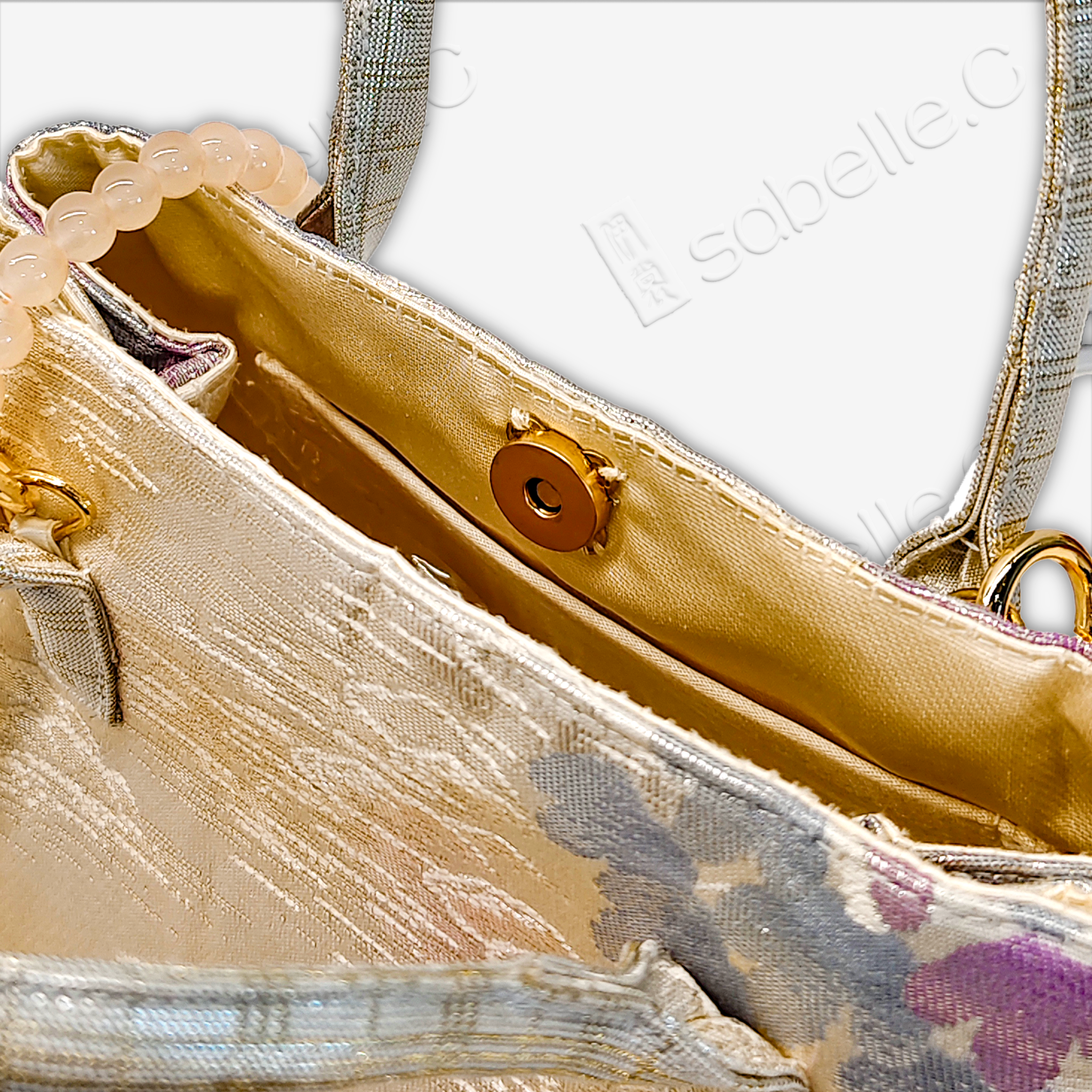 Tang Brocade bag (inside fabric silk)