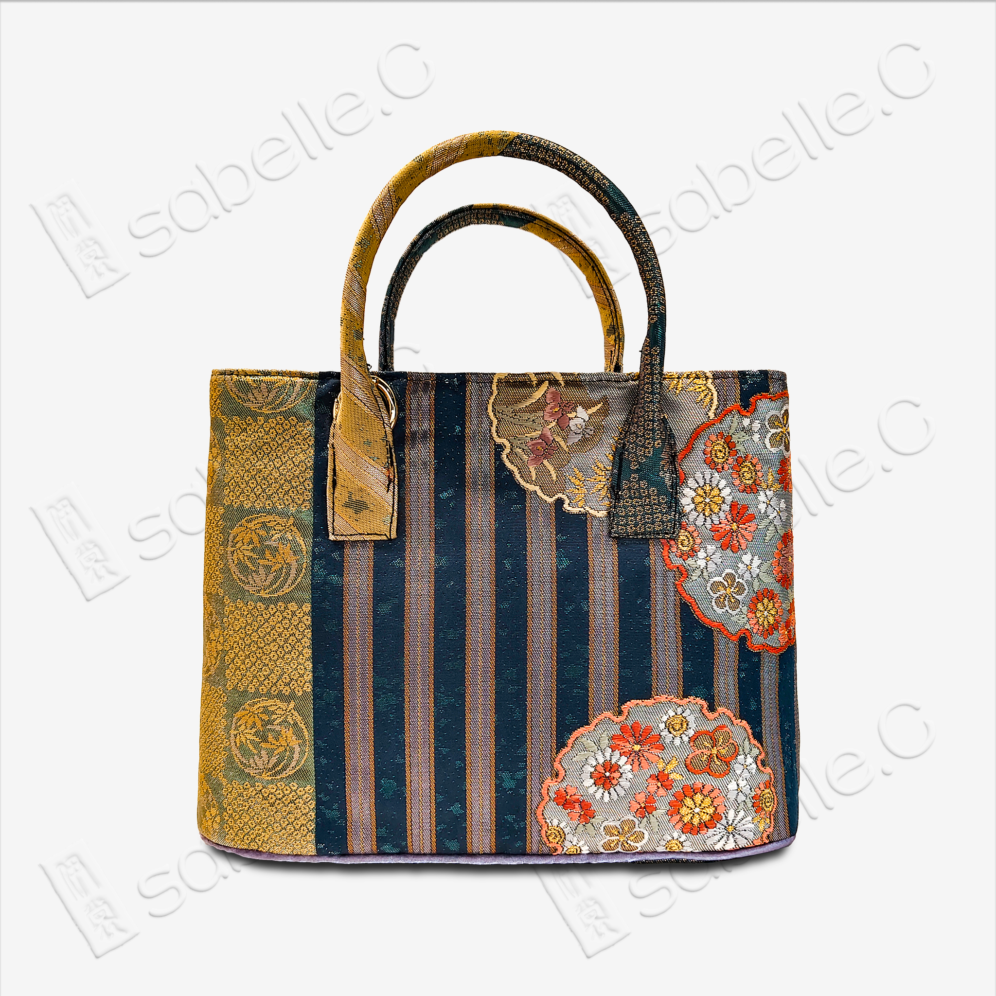 Chinese Tang Brocade Bag