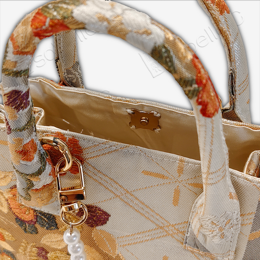 Tang Brocade bag (inside fabric silk)