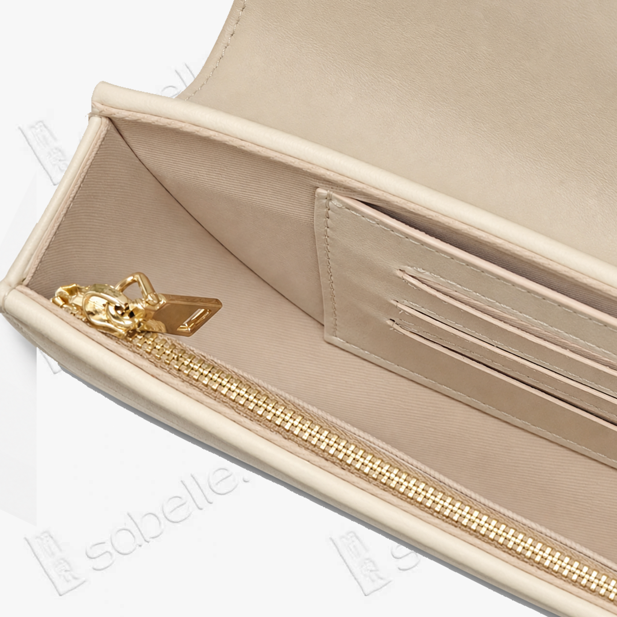Embroidered Kesi Leather Chain Bag