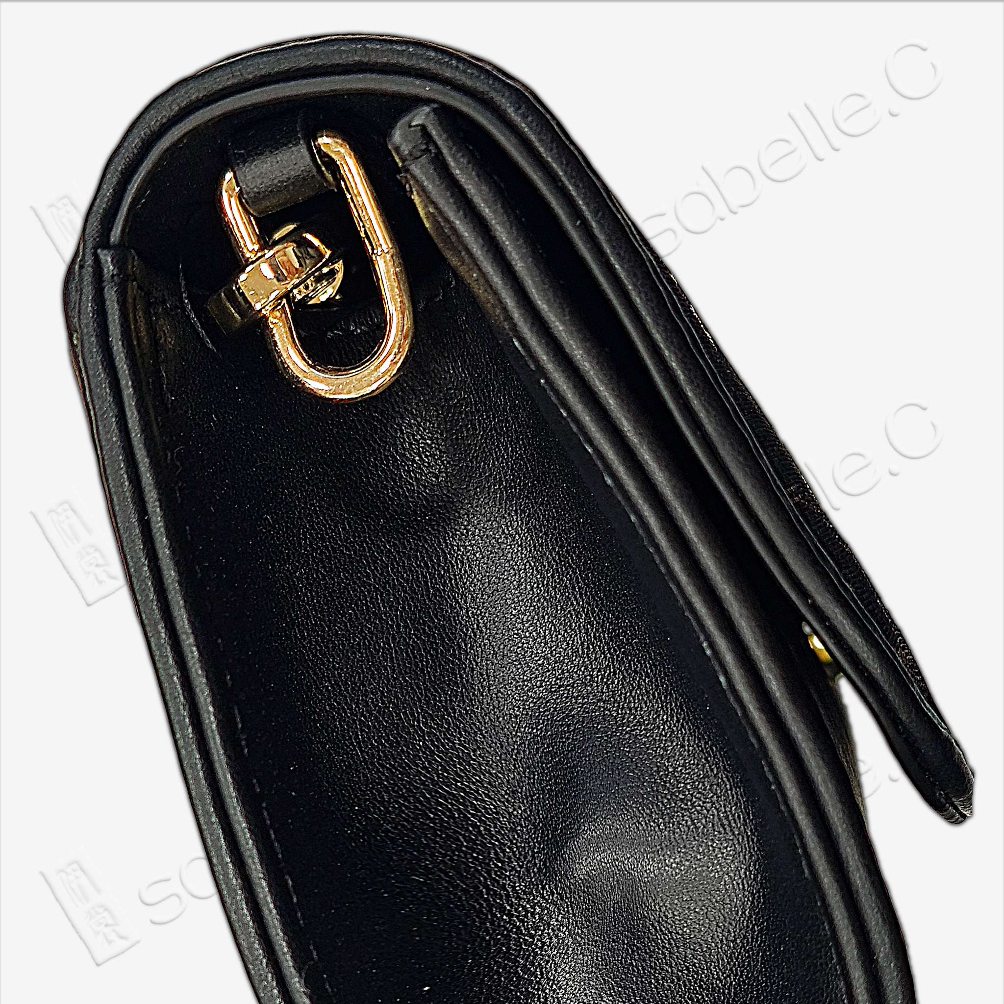 Genuine Cowhide Clutch with Kesi Weave