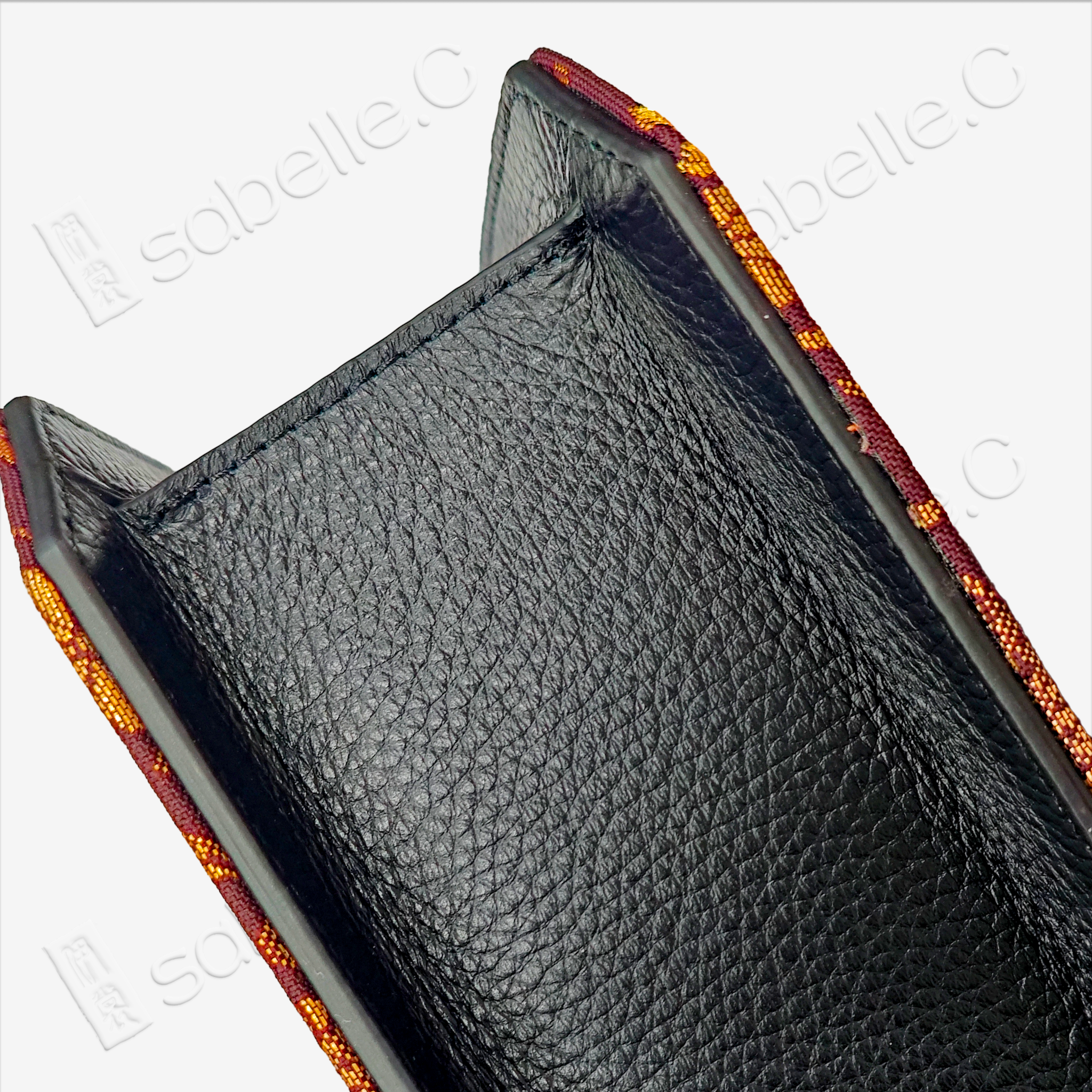 Chinese Tang Brocade Cowhide Handbag