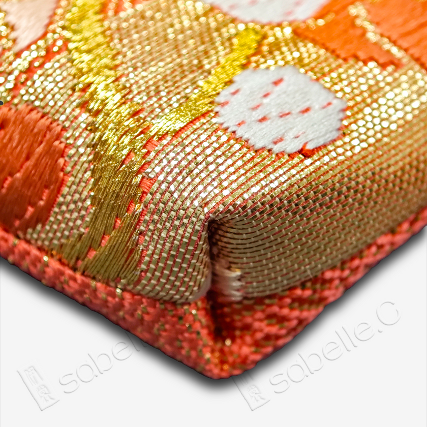 Tang Brocade Gamaguchi Clasp Pouch