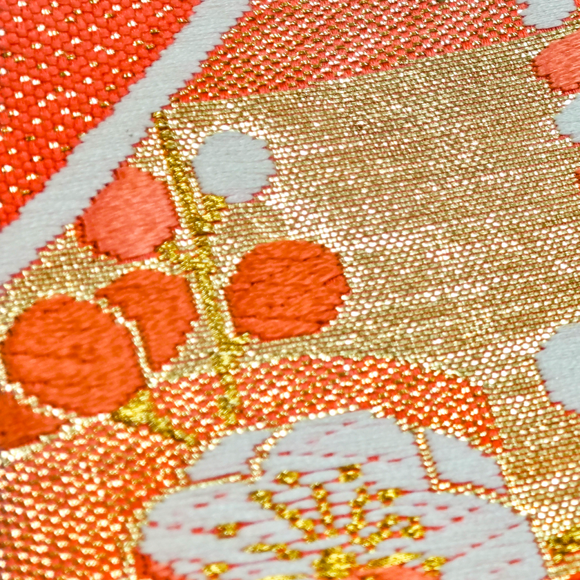 Tang Brocade Gamaguchi Clasp Pouch