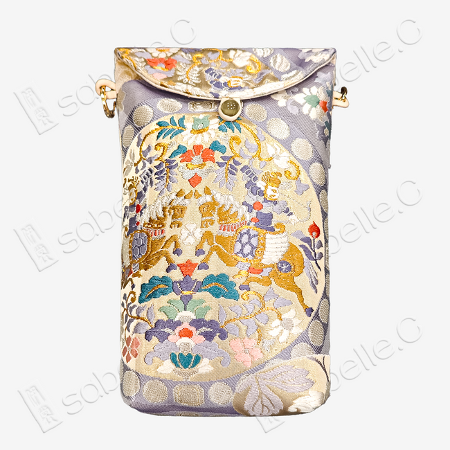 Hunt Manor Tang Brocade Pouch -「狩錦瑞獸」唐錦斜挎包
