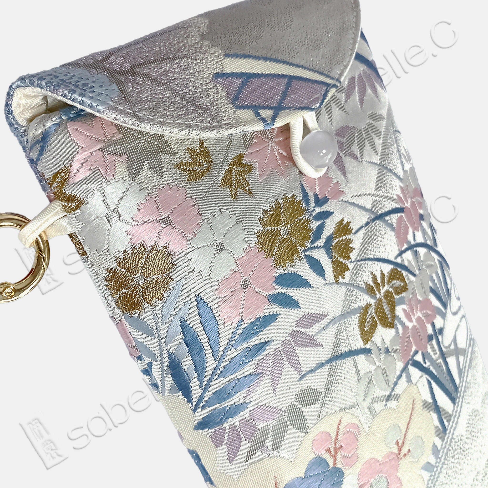 Riverside Orchid Tang Brocade Pouch -「汀蘭」唐錦斜挎包