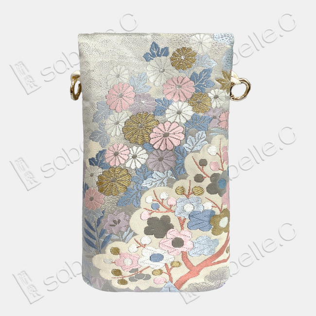 Riverside Orchid Tang Brocade Pouch -「汀蘭」唐錦斜挎包