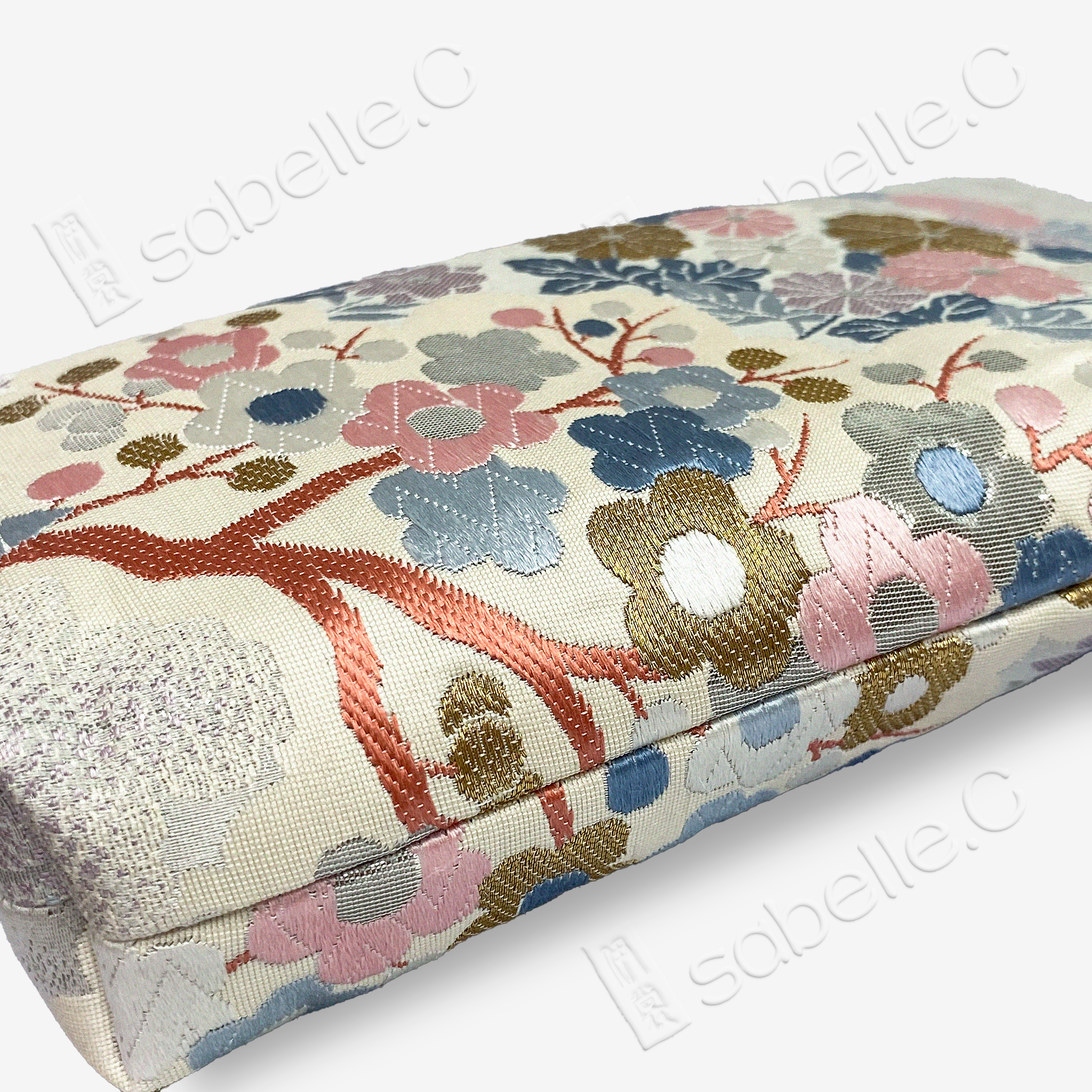Riverside Orchid Tang Brocade Pouch -「汀蘭」唐錦斜挎包