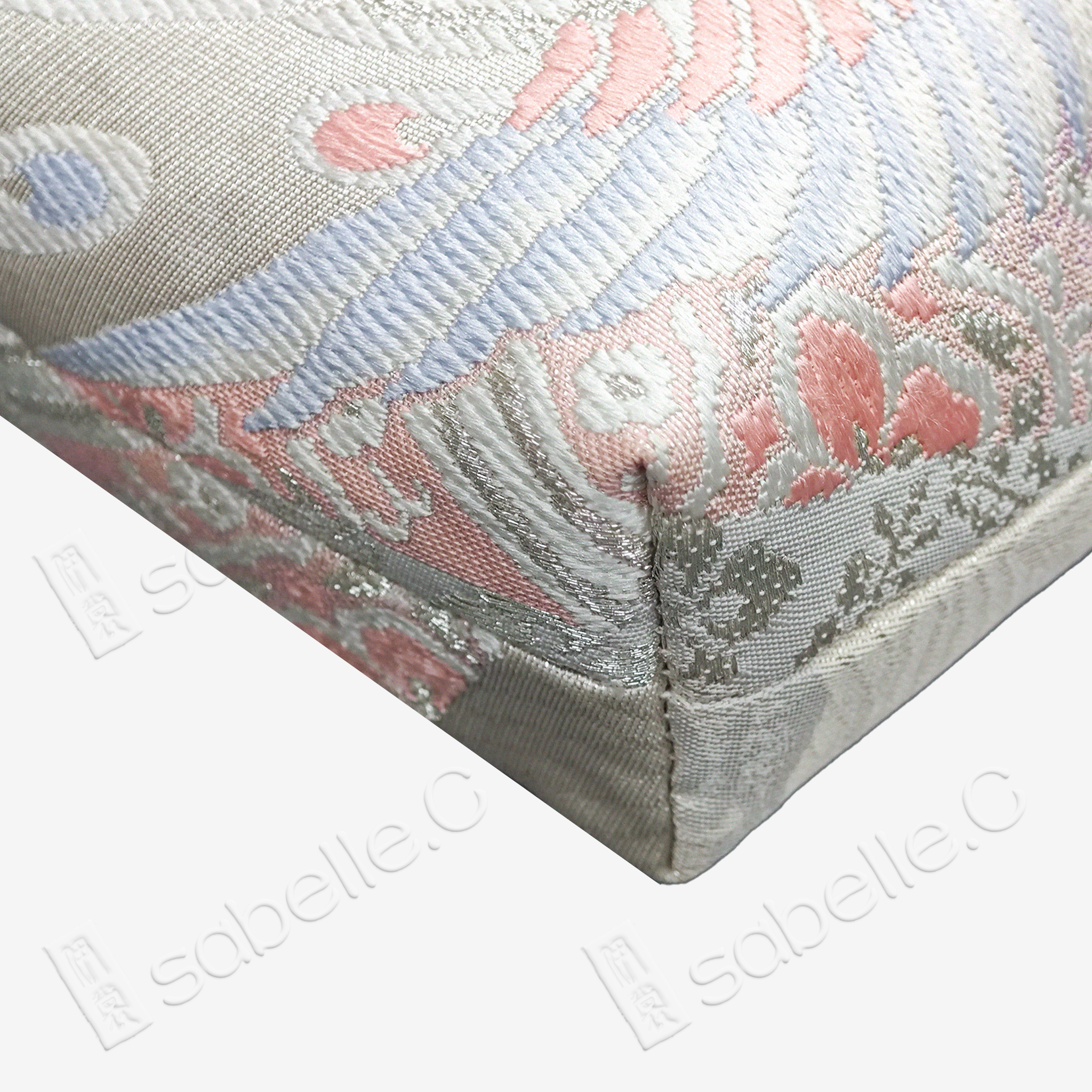 Pastel Phoenix Tang Brocade Pouch -「霞綺鸞紋」唐錦斜挎包