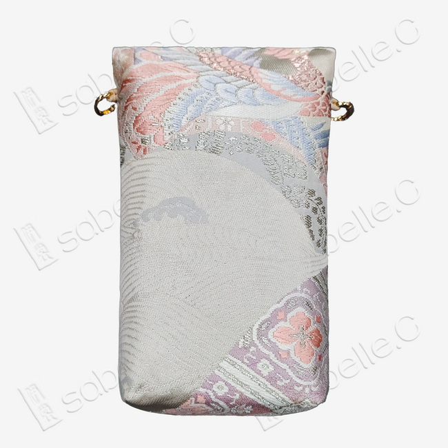 Pastel Phoenix Tang Brocade Pouch -「霞綺鸞紋」唐錦斜挎包