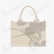 Kesi Floral‑Leaf Tote Bag - 緙絲手提包