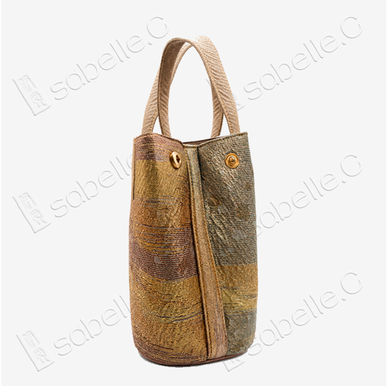 Gilded Gradient Tang Brocade Tote - 「流金歲月」唐錦托特包