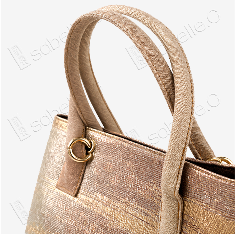 Gilded Gradient Tang Brocade Tote - 「流金歲月」唐錦托特包