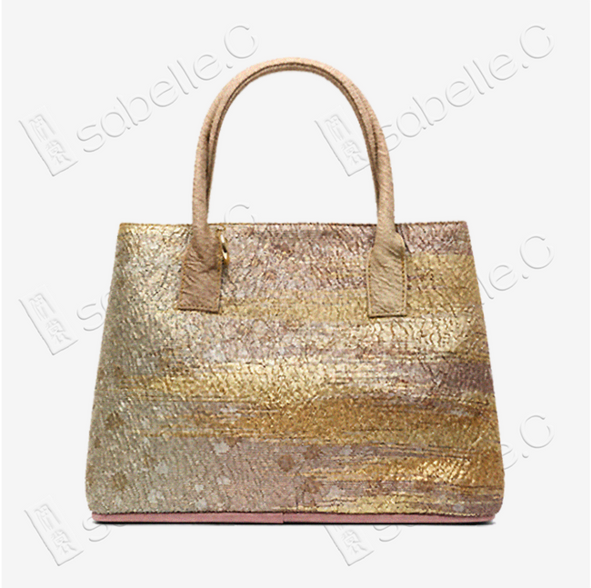 Gilded Gradient Tang Brocade Tote - 「流金歲月」唐錦托特包