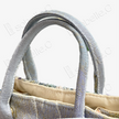 Silver Fan Peony Tang Brocade Tote - 「銀扇松華」唐錦托特包