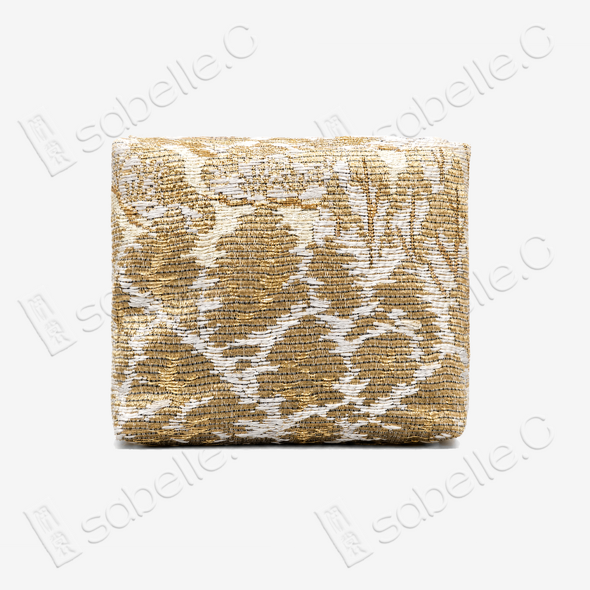 Tang‑Brocade Gilded Pouch - 唐錦收納包