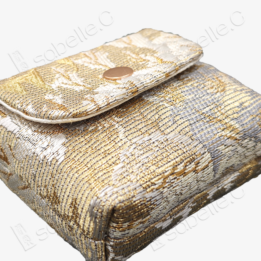 Tang‑Brocade Gilded Pouch - 唐錦收納包