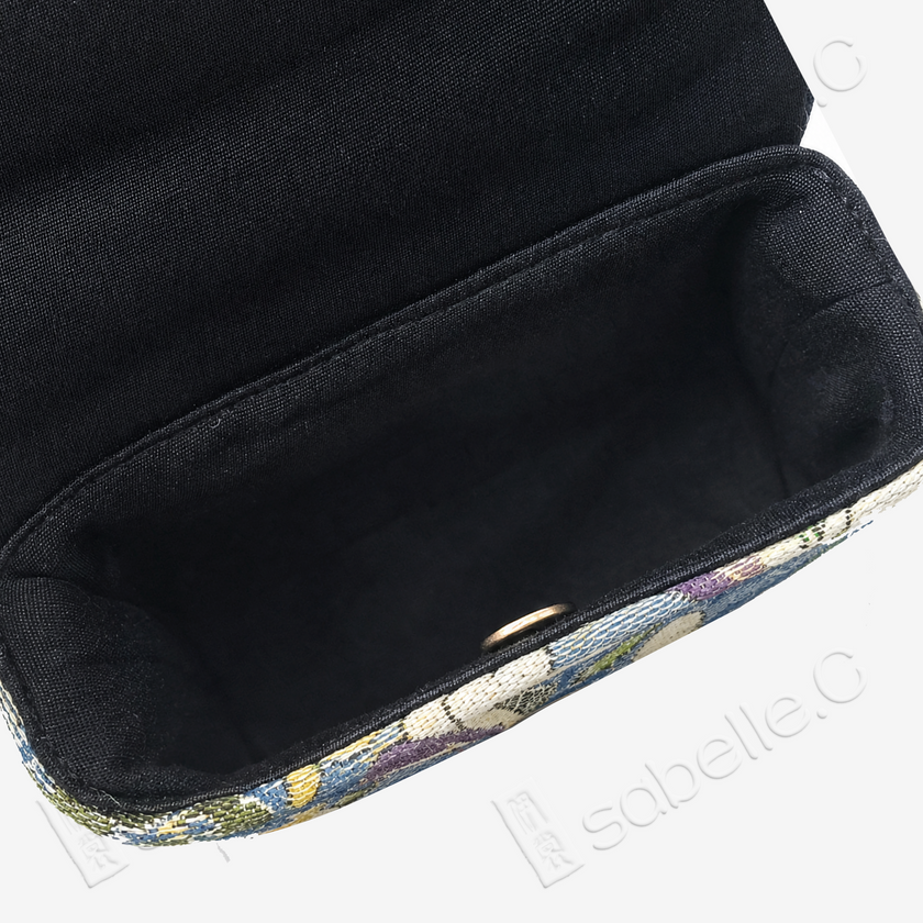 Tang‑Brocade Gilded Pouch - 唐锦手拿包