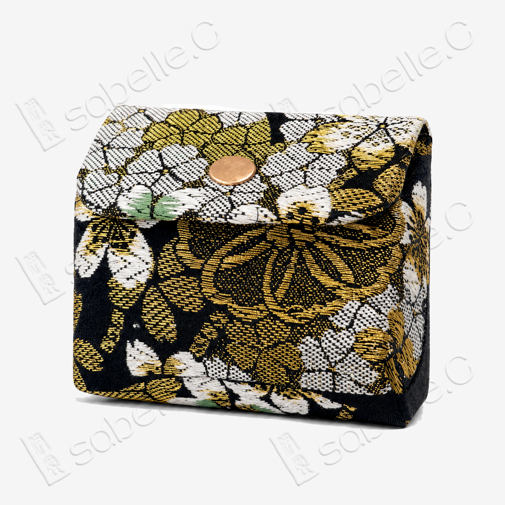 Tang‑Brocade Gilded Pouch - 唐锦手拿包