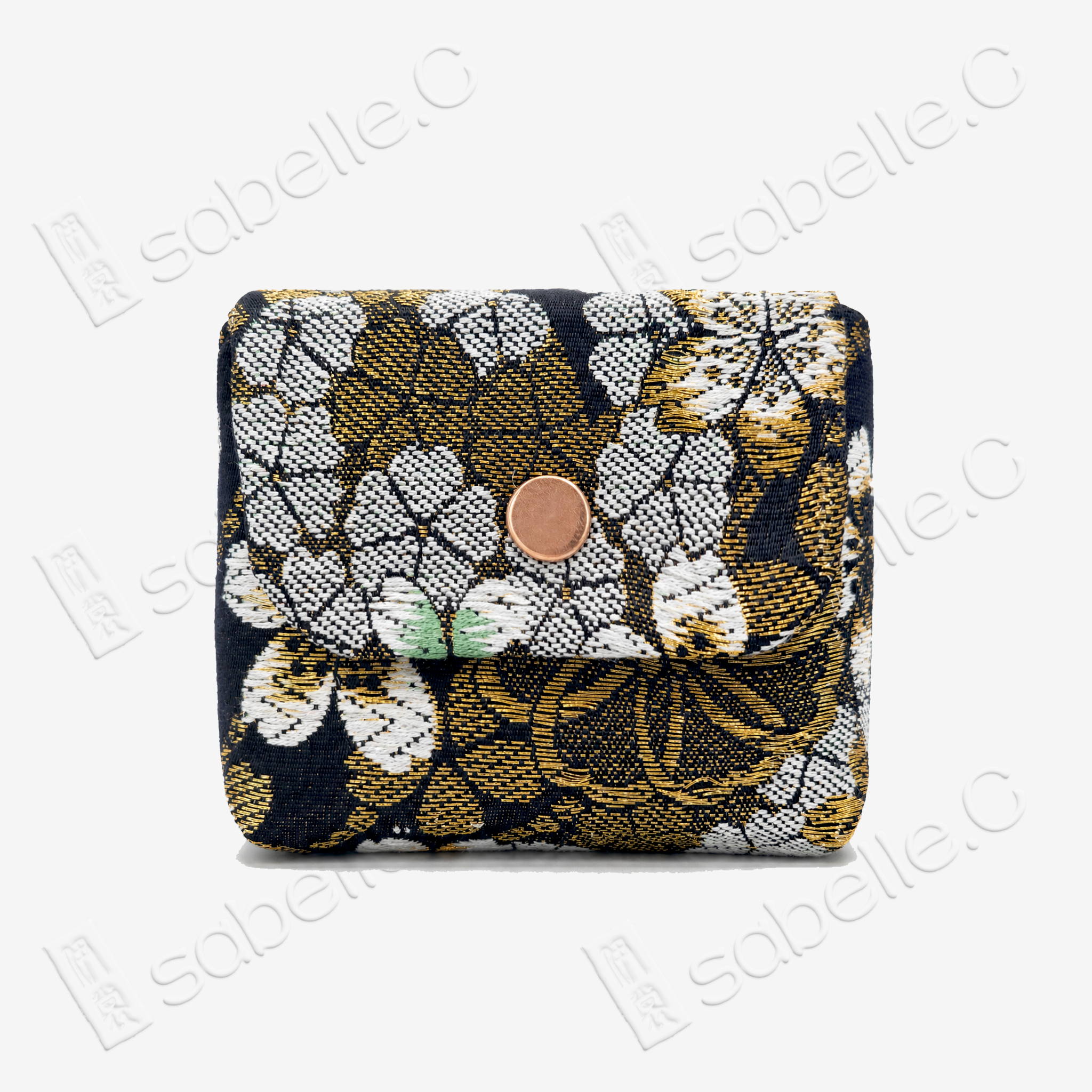Tang‑Brocade Gilded Pouch - 唐锦手拿包
