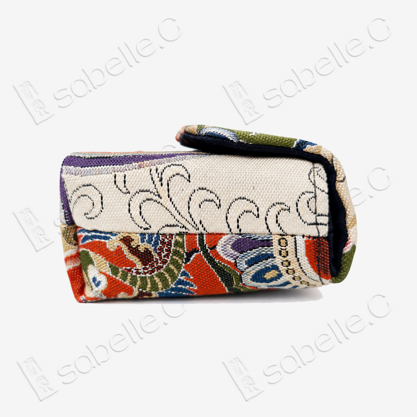 Tang‑Brocade Gilded Pouch - 唐锦收納包