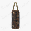 Indigo Rose Large Tang Brocade Tote - 「青黛金薔」唐錦通勤托特包
