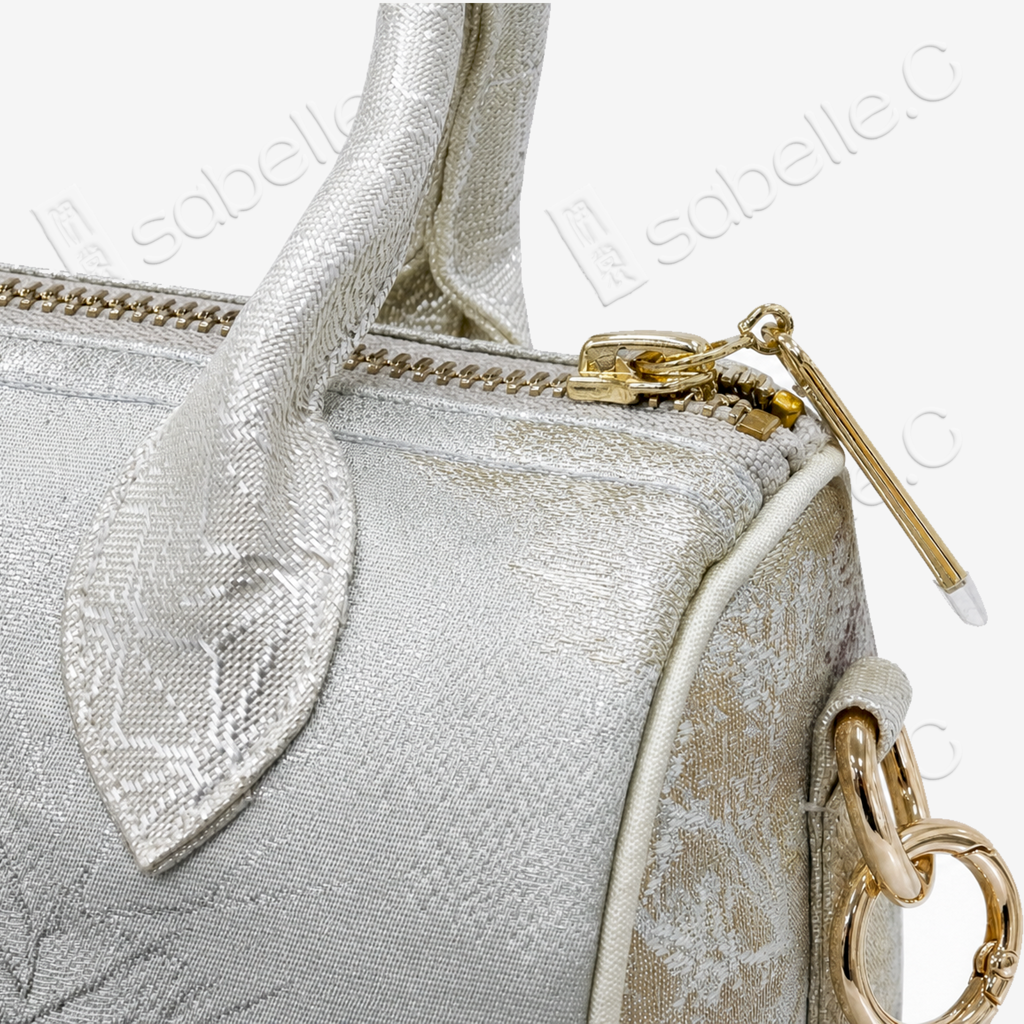Kesi Landscape Boston Handbag - 緙絲手提包