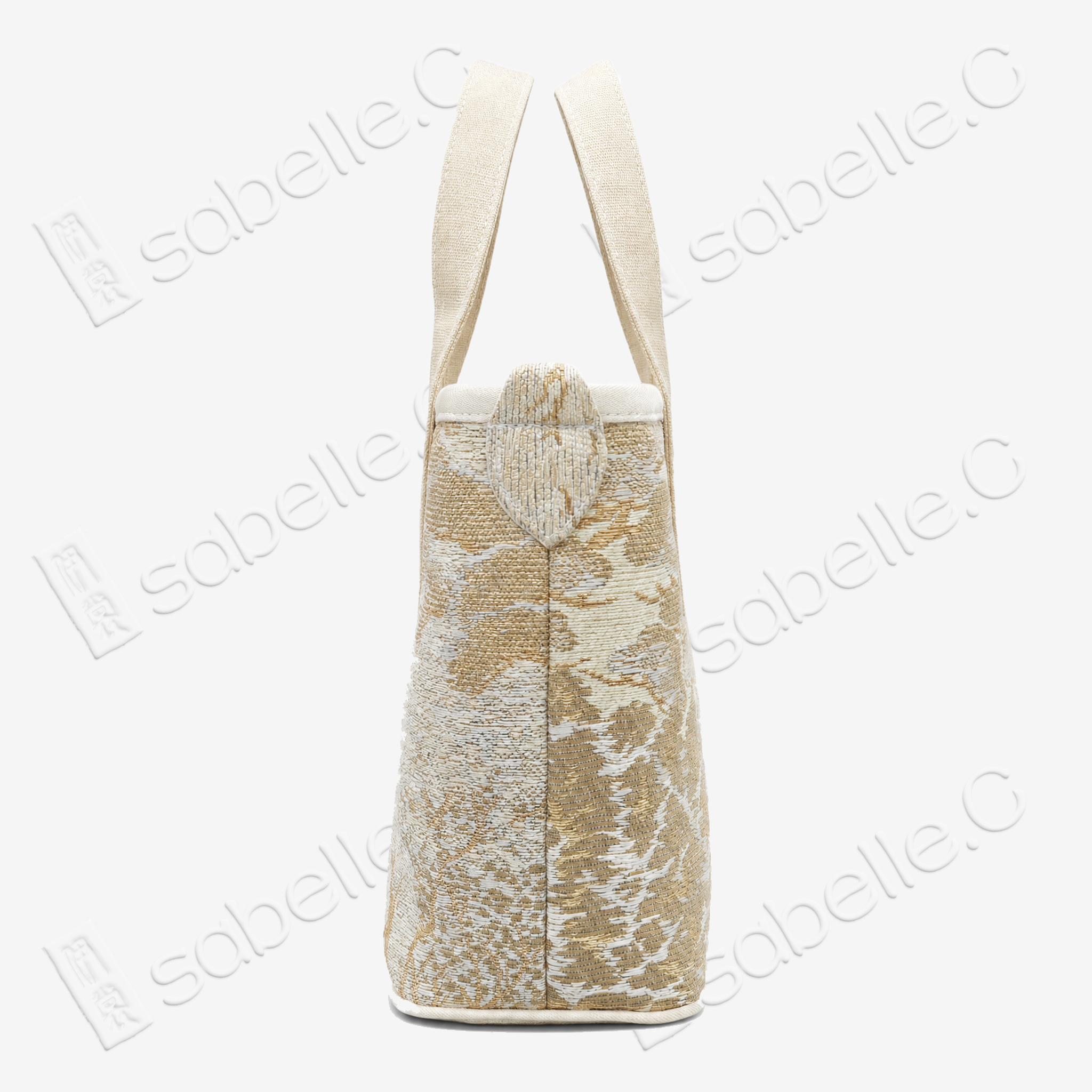 Kesi‑Tapestry Landscape Mini Tote Bag - 緙絲山水托特包