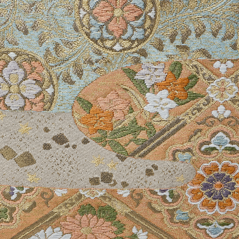 Kesi‑Tapestry Floral Tote Bag - 緙絲花卉托特包