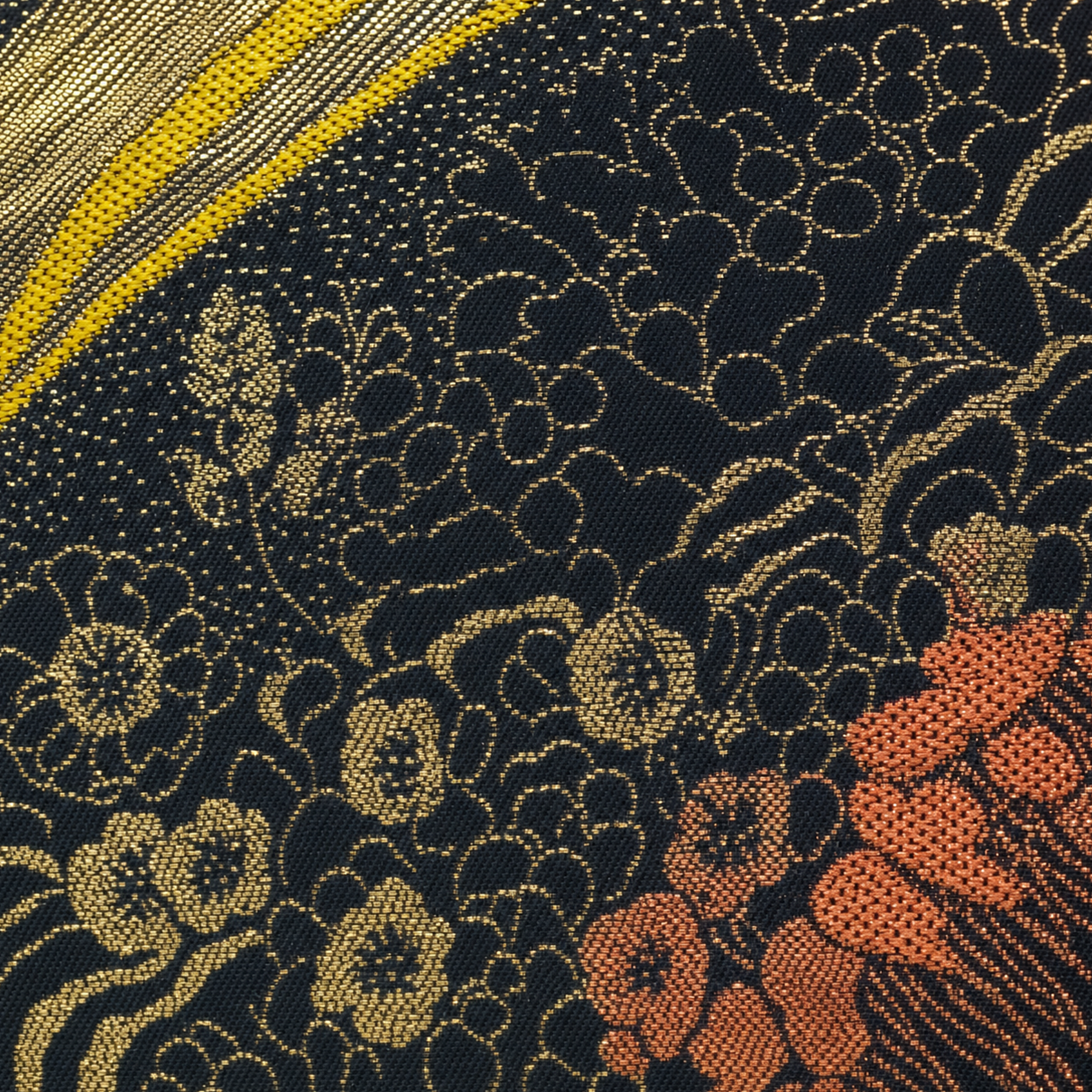Kesi Landscape Boston Handbag - 緙絲手提包