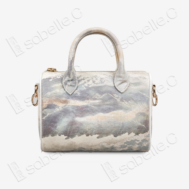 Kesi Landscape Boston Handbag - 緙絲手提包