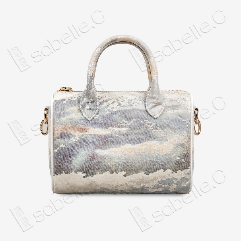 Kesi Landscape Boston Handbag - 緙絲手提包