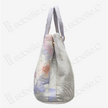 Pastel Floral Tang Brocade Tote - 「柔花」 暈染莫蘭迪色唐錦手提包