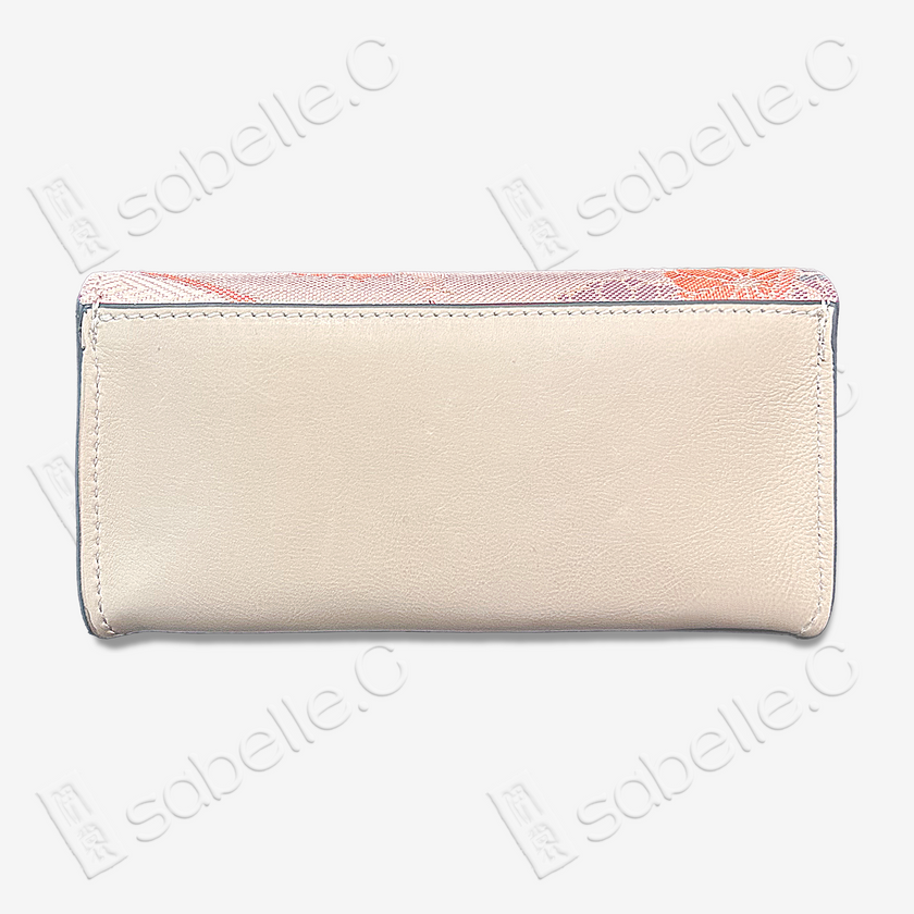 Kesi Silk & Cowhide Clutch Bag
