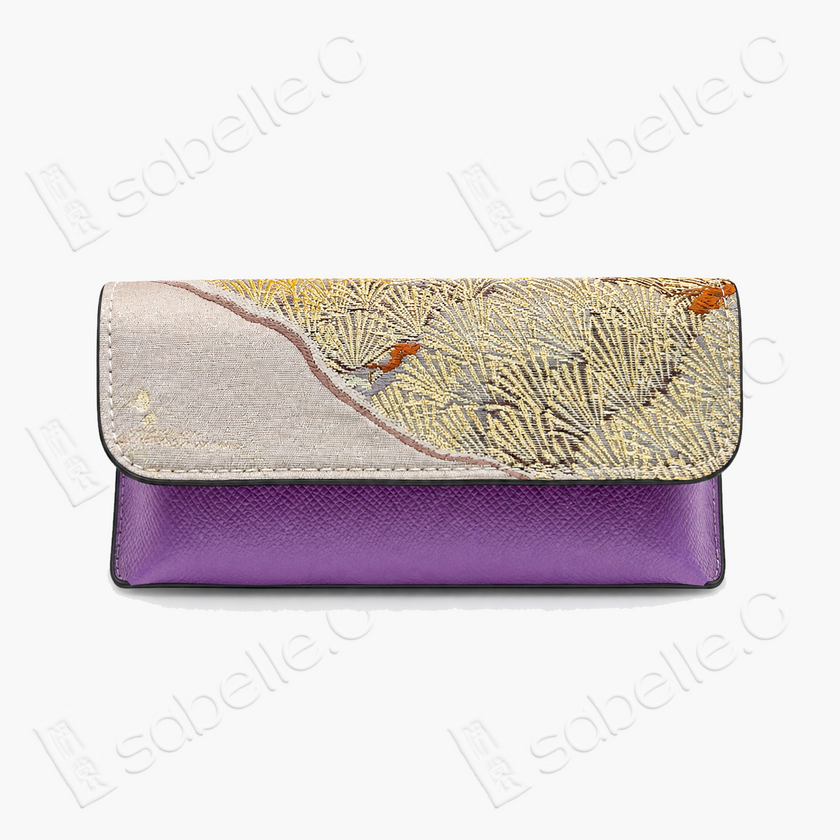 Kesi Silk & Cowhide Glasses case - 緙絲眼鏡盒