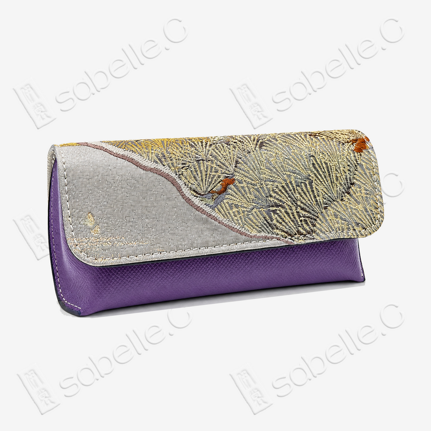 Kesi Silk & Cowhide Glasses case - 緙絲眼鏡盒
