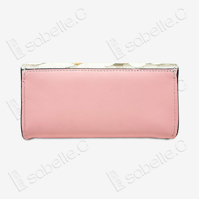 Kesi Silk & Cowhide Clutch Bag